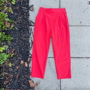 Lululemon Your True Trouser High Rise Crop
Carnation Red Pant Women’s Size 6